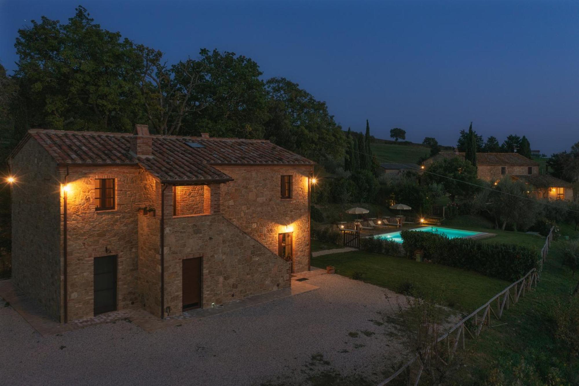 Agriturismo La Casellina モンティッキエッロ エクステリア 写真